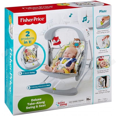Lingettes Fisher Price Lion pour bébé + boîte